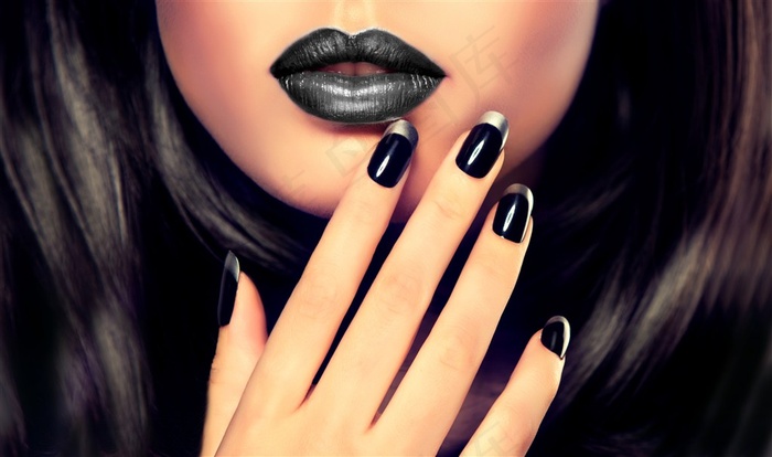 时尚美甲展示高清图片