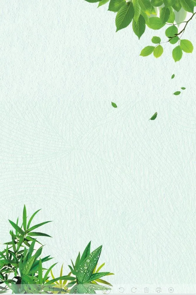 时尚简约清新绿色海报模板底纹背景