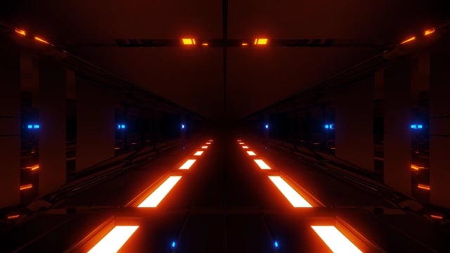 未来派, 科幻, 隧道, 环形, 循环, 俱乐部的视觉