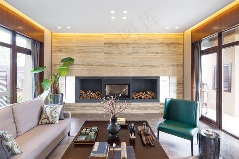 简约客厅装修高清摄影图片