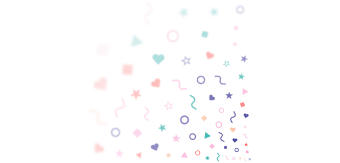 家长会海报彩色纸屑背景免扣