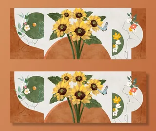 轻奢欧式三联画