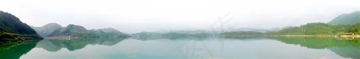 湖北金桂湖全景图摄影图片