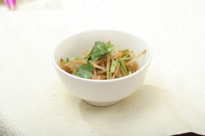 小米粥咸菜