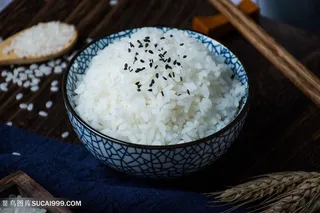 唯美素食大米素材图片