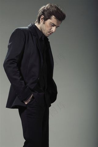 商务男士秋装搭配图片