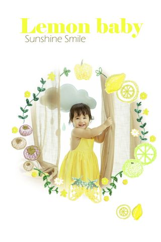 儿童潮童单片PSD模版120款