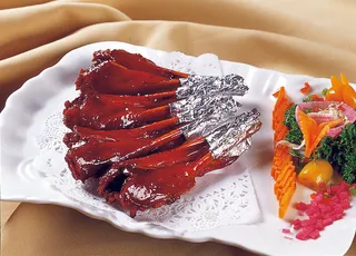 CXC01362黑椒吊烧鸭下巴32元份（4只）