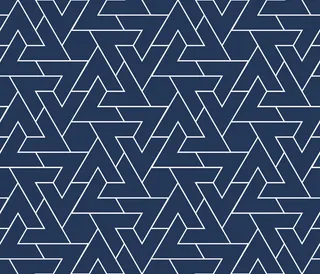 古典线条底纹蓝色设计背景