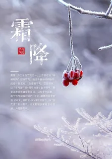 霜降二十四节气