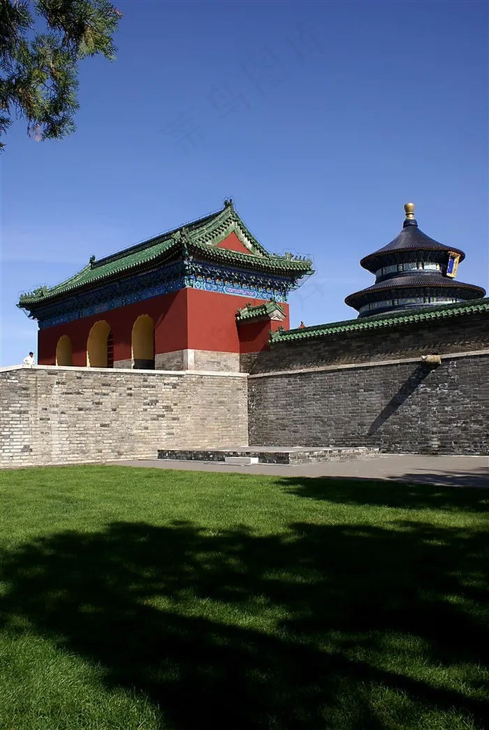 天坛传统建筑北京风景