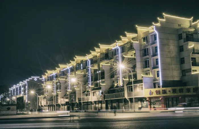 高清唯美城市夜景高楼大厦