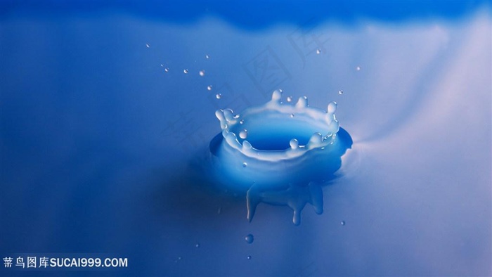 水滴唯美波纹壁纸