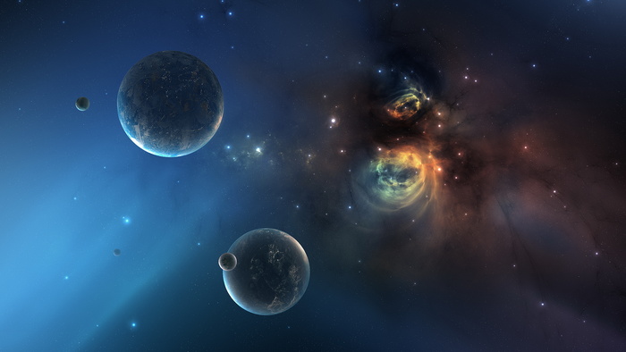 科幻风梦幻美丽星空宇宙浪漫摄影图片素材 (16)