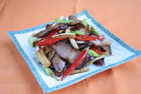 家常菜|美食|菜谱|菜单|0399萝卜干炒腊肉5 家常菜|美食|菜谱|菜单|0399萝卜干炒腊肉5