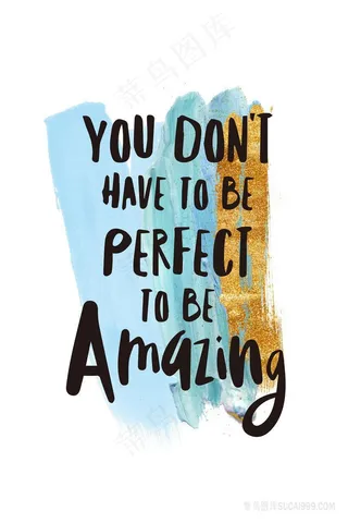 唯美英文水彩插画