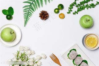 夏季清凉小食摆盘