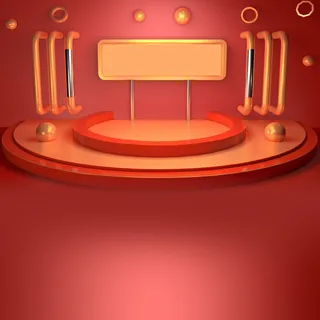 立体C4D场景电商首页主图直通车促销banner海报背景PSD素材