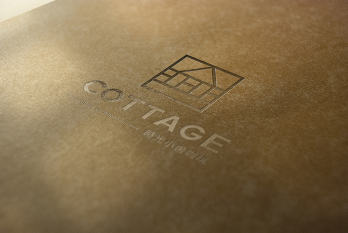 logo样机3D效果psd模版下载