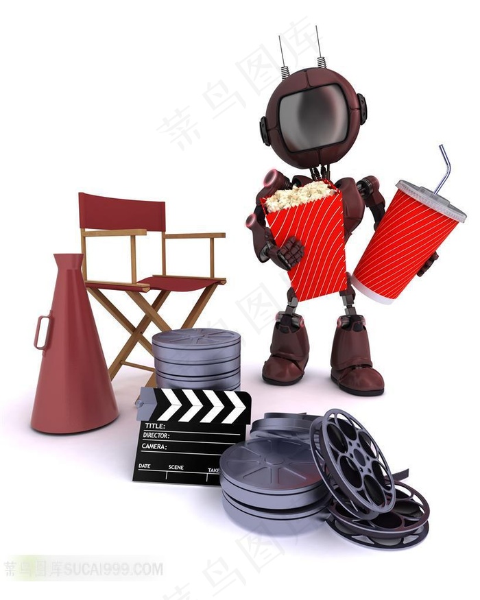 电影设备与机器人