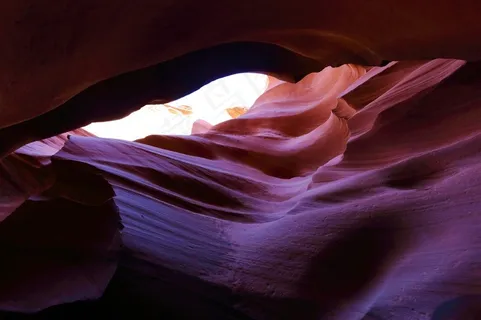 美国亚利桑那州羚羊峡谷自然风景图片素材
