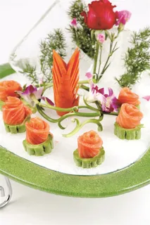 刺身三文鱼美食素材 刺身三文鱼美食素材