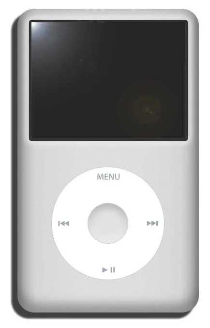 iPod PNG免抠(434x677)