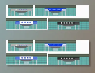 公司大楼门头设计