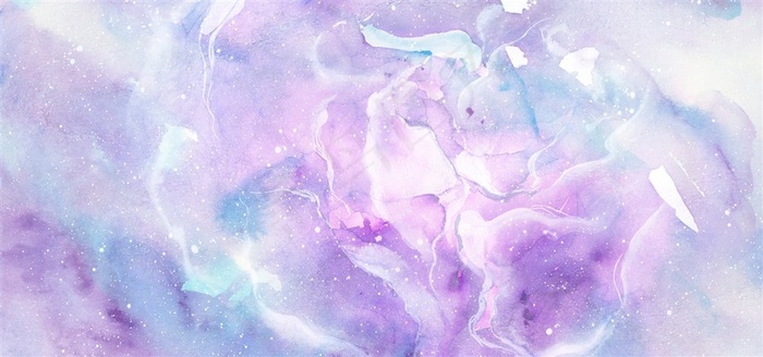 梦幻水彩星空背景素材唯美渐变纹理JPG创意海报PPT背景小清新