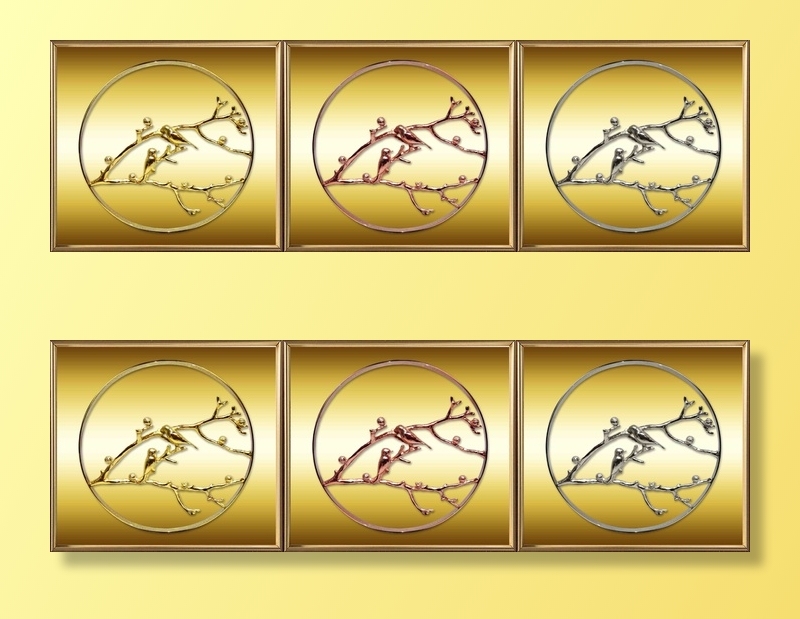 三联装饰画