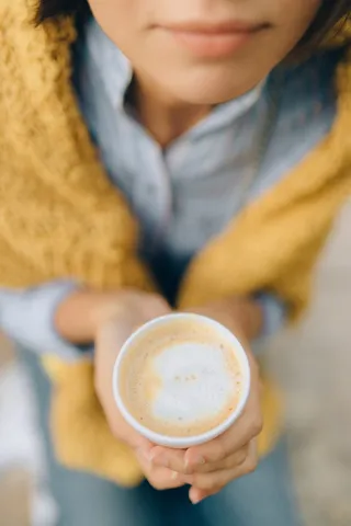 黑色美味咖啡摄影素材