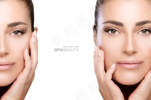 性感美女面部大图