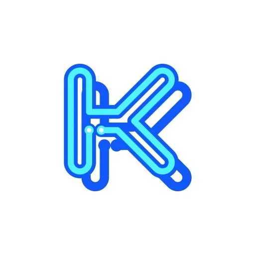 字母K PNG免抠(1600x1600)