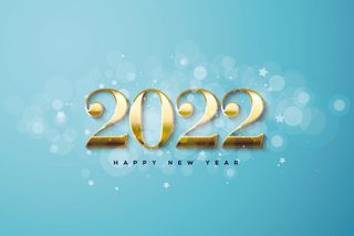 2022创意艺术字体新年虎年圣诞节数字立体质感文字AI矢量设计素材