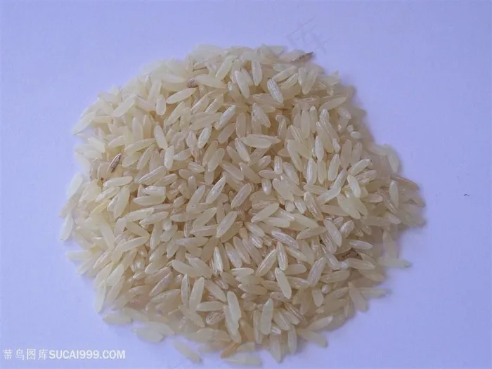 唯美素食大米图片
