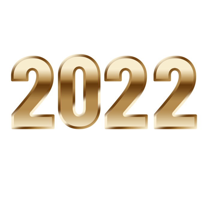 2022新年艺术创意字体虎年3D立体标题数字文字png免抠字素材