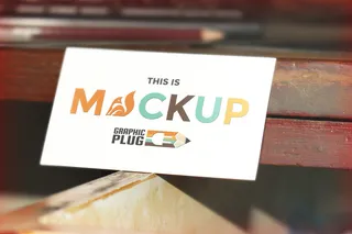 名片样机设计素材