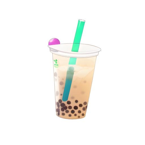 奶茶免抠(2048x2048)