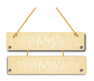 挂牌木质简笔
