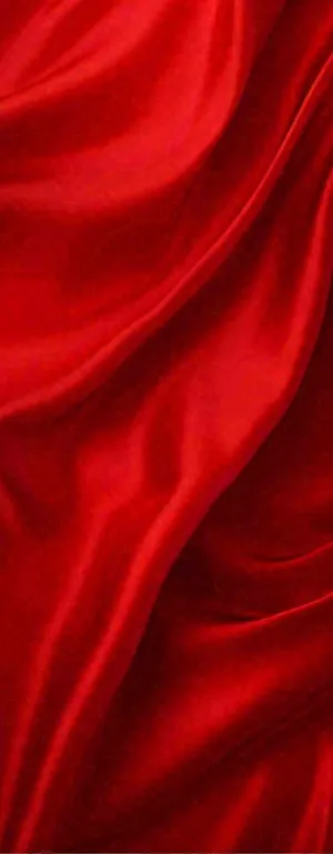 红色丝绸纹理背景，中国红