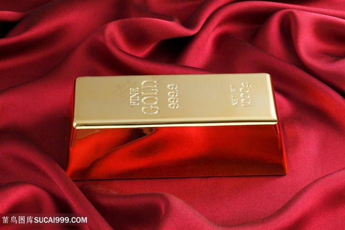 丝绸与金砖高清图片