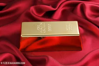 丝绸与金砖高清图片