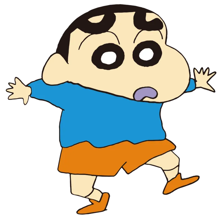 蜡笔小新可爱人物免扣素材