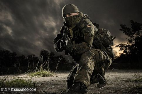 特种兵战士人物高清图片