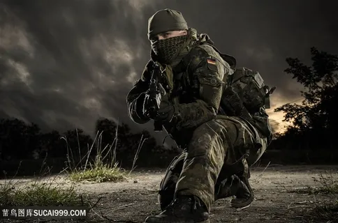 特种兵战士人物高清图片