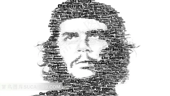 自由战士切格瓦拉创意海报 自由战士切格瓦拉创意海报