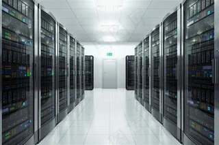 服务器机房科技素材图