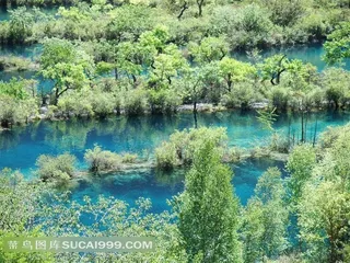 九寨沟风景图片素材下载