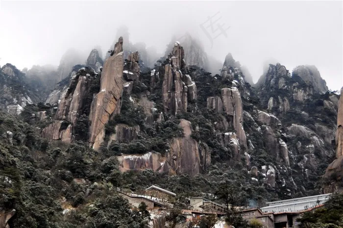 三清山全景摄影图片