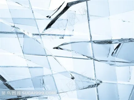 破碎的玻璃纹理背景 破碎的玻璃纹理背景